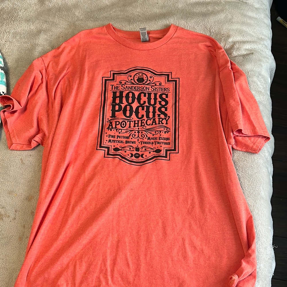 Hocus locus orange XXL shirt
